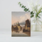 ヴェネツィア・カプリッチオ | ヨハン・ウィルヘルム・ジャンコウスキー ポストカード (スタンド正面)