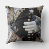 ヴェネツィア，カーニバル，スチームパンク·ボディス クッション (裏面)