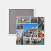 ヴェネツィア・コラージュ マグネット (正面/裏面)