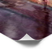 ヴェネツィア、ゴンドラ、ゴンドラ、ヴェネツィアスタイルキャンバス ポスター (コーナー)