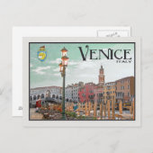 ヴェネツィア – ザグランドカナル ポストカード (正面/裏面)