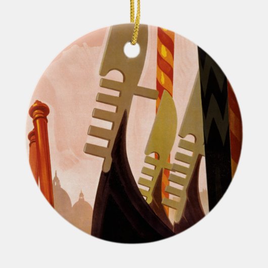 ヴェネツィア セラミックオーナメント (正面)