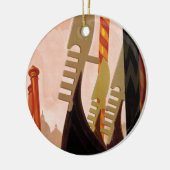 ヴェネツィア セラミックオーナメント (左)