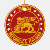 ヴェネツィア セラミックオーナメント (裏面)