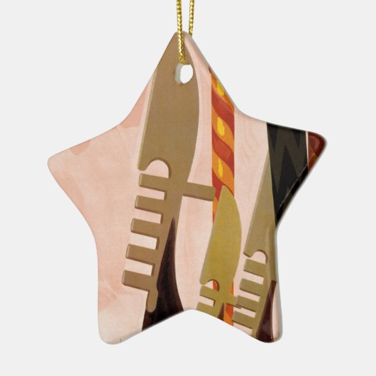 ヴェネツィア セラミックオーナメント (左)