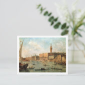 ヴェネツィア:ドージェの宮殿とバからのモロ ポストカード (スタンド正面)