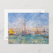 ヴェネツィア（ドージュパレス）ピエール・アウグストルノアール ポストカード (正面/裏面)