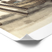 ヴェネツィア・フィッシュモンガー（原稿） ポスター (角)