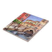 ヴェネツィア – ペン&ウォッシュウォーターの色 タイル (側面)