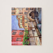 ヴェネツィア-ペン&ウォッシュウォーターカラー ジグソーパズル (縦)