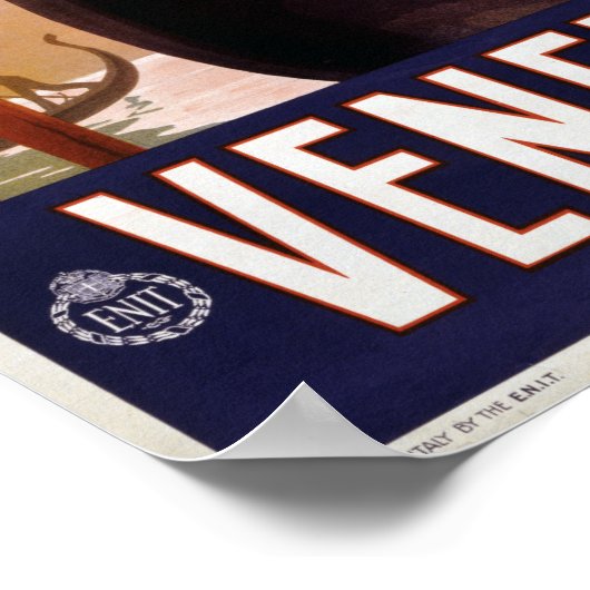 ヴェネツィア ポスター (角)