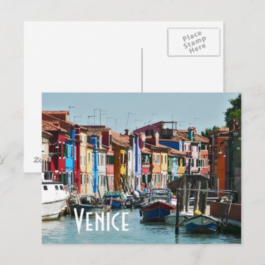 ヴェネツィア ポストカード (正面/裏面)