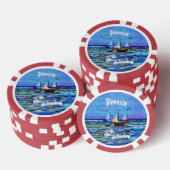 ヴェネツィア ポーカーチップ (積み重ね)
