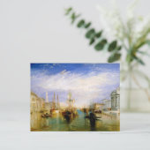 ヴェネツィア、マドンナ・デラ・サリュートのポーチから ポストカード (スタンド正面)