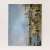 ヴェネツィア・モロからの大運河への入り口 ジグソーパズル (縦)