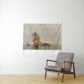 ヴェネツィア、ラグーンの漁船（1889年） タペストリー (インサイチュ)