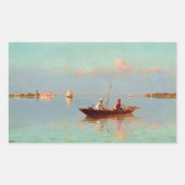 ヴェネツィア、ラグーン 長方形シール (正面)