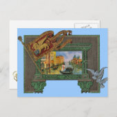 ヴェネツィア、レプリカヴィンテージはがき1910 ポストカード (正面/裏面)