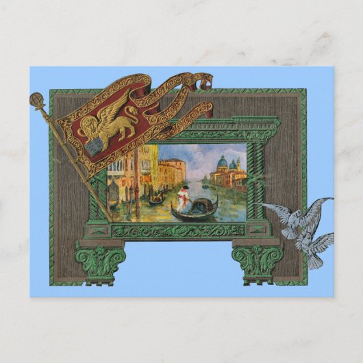 ヴェネツィア、レプリカヴィンテージはがき1910 ポストカード (正面)