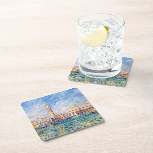 ヴェネツィア・ヴェニスルノアール スクエアペーパーコースター (インサイチュ)