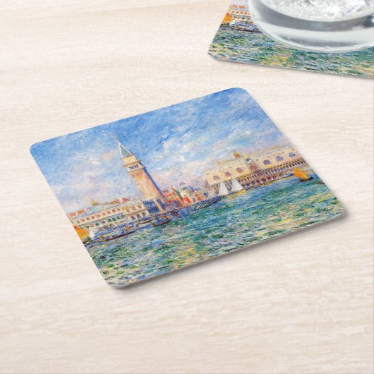 ヴェネツィア・ヴェニスルノアール スクエアペーパーコースター (アングル)