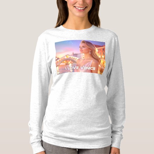 ヴェネツィア - ヴェネツィア大好き - Tシャツ (正面)