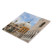 ヴェネツィア、ヴェネト、イタリア-鳥は タイル (側面)