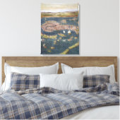 ヴェネツィア：地図， 16世紀 キャンバスプリント (インサイチュ (寝室))