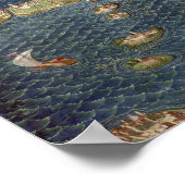 ヴェネツィア:地図, 16世紀 ポスター (角)