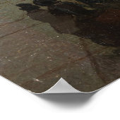 ヴェネツィア：夜のピアッツェッタ ポスター (角)