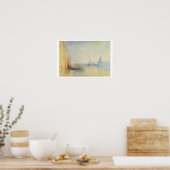 ヴェネツィア、大運河の口， c.1840 (w/c ポスター (キッチン)