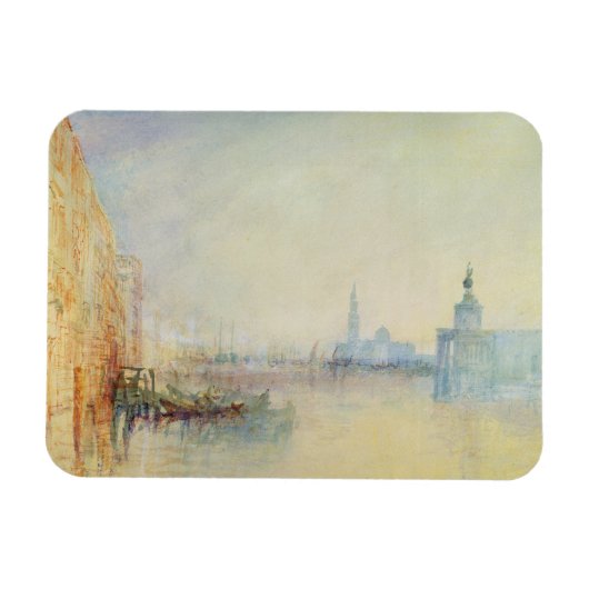 ヴェネツィア、大運河の口， c.1840 (w/c マグネット (横)