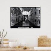 ヴェネツィア – 建築No.1 (ポスター) ポスター (キッチン)