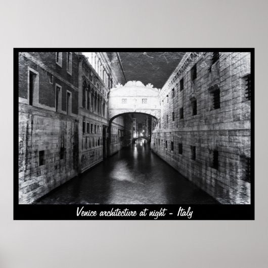 ヴェネツィア – 建築No.1 (ポスター) ポスター (正面)
