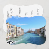 ヴェネツィア 招待状 (正面/裏面)