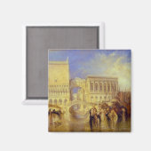 ヴェネツィア、J.M.W.ターナーによる溜息橋 マグネット (正面/裏面)