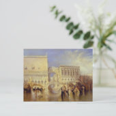 ヴェネツィアSighs J. M. W. Turner Italy ポストカード (スタンド正面)