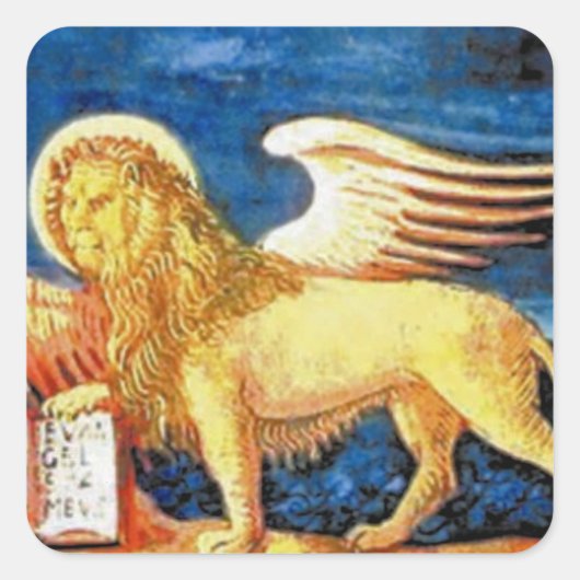 ヴェネト国旗 スクエアシール (正面)