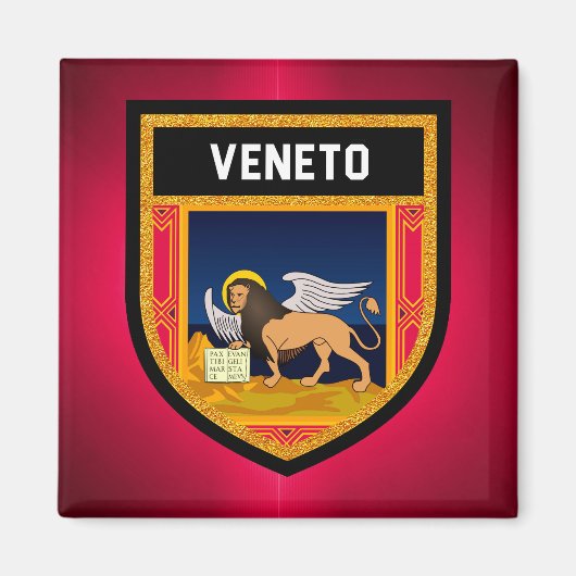 ヴェネト国旗 マグネット (正面)