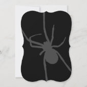 ヴェノムス - エレガントなゴシックウェディング招待状 招待状 (裏面)