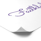 ヴェラのイニシャルVの落書きアート名と意味 ポスター (角)