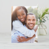 ヴェラムオーバーレイ招待状の裏面カード 招待状 (スタンド正面)