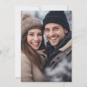 ヴェラム フルフォト ウェディング アニバーサリー 招待状 (正面)