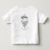 ヴェラリス ポケット トドラーTシャツ (裏面)
