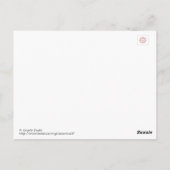 ヴェラ・エレンと彼女の脚はがき ポストカード (裏面)