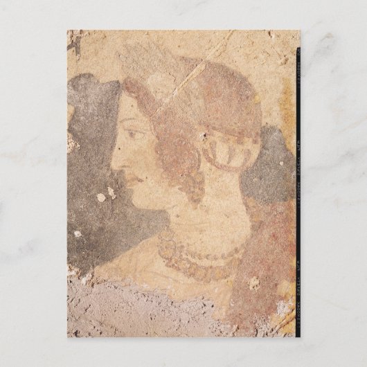 ヴェリアという若い女性の頭 ポストカード (正面)