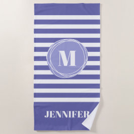 ヴェリーペリモノストライプのグラカスタムム   ビーチタオル