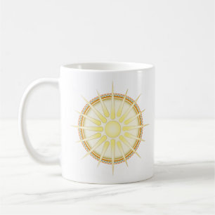 ヴェルギナ太陽(Star of Vergina) コーヒーマグカップ