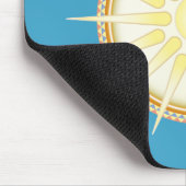 ヴェルギナ太陽(Star of Vergina) マウスパッド (コーナー)