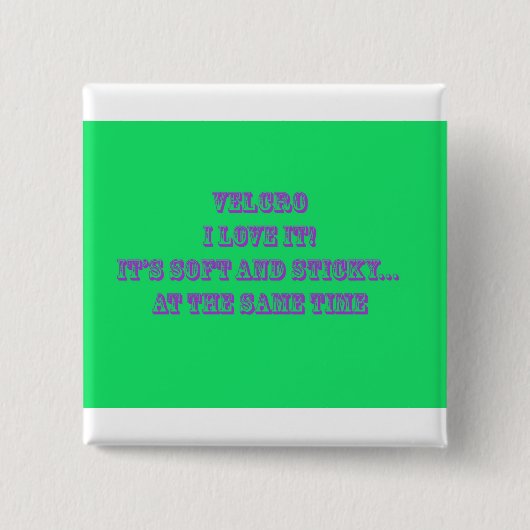 ヴェルクロ 缶バッジ (正面)